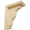 Ekena Millwork 3 1/2"W x 7"D x 9"H Hamilton Traditional Bracket, Maple BKT03X07X09HAMA - alternate 1